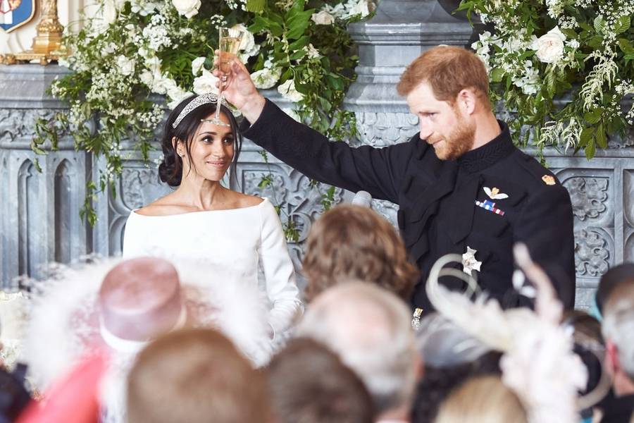 Meghan i Harry opublikowali nieznane zdjęcia ze ślubu, fot. Instagram