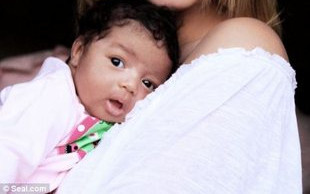 Heidi Klum pokazała swoją małą Lou (FOTO)