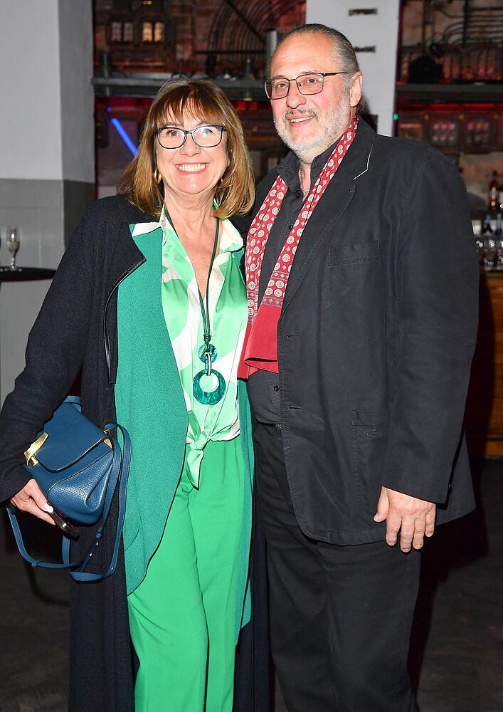 Iwona Lewandowska z partnerem, fot. KAPiF