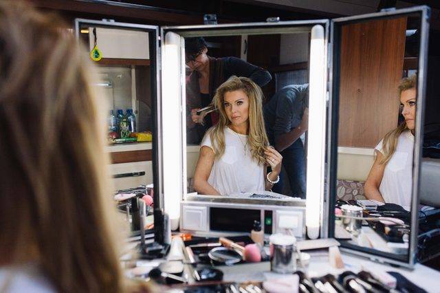 Kinga Korta na planie serialu Szpital