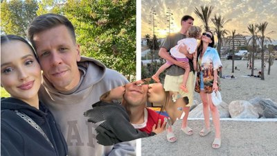 Marina Łuczenko i Wojtek Szczęsny pokazali twarz Liama. Co za słodziak!