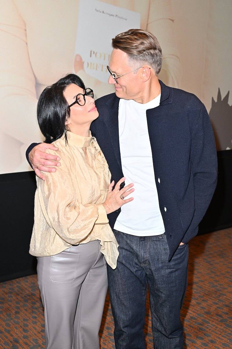 Aida Kosojan-Przybysz z mężem - premiera książki "Potęga Obfitości", fot.: KAPiF