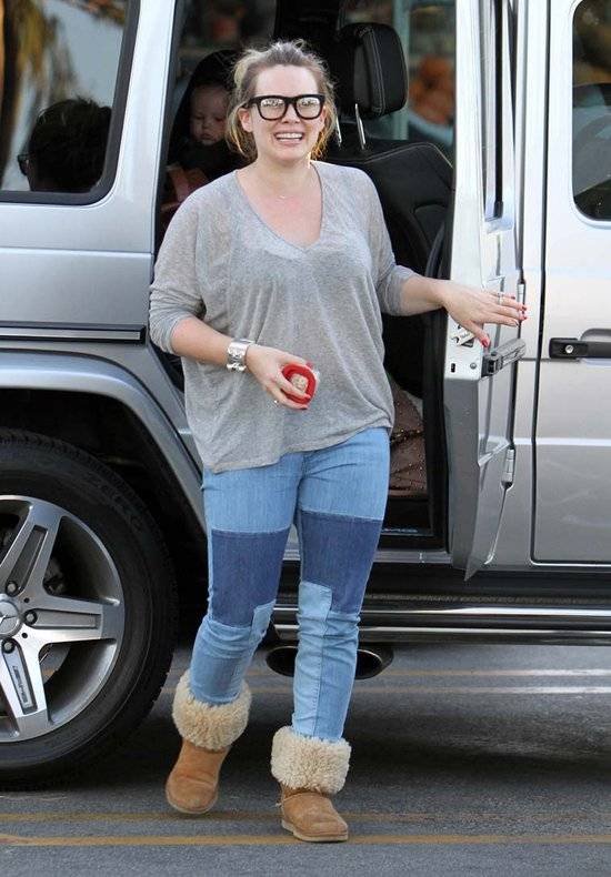 Hilary Duff na zakupach z synkiem