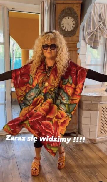 Magda Gessler, fot. Instagram.