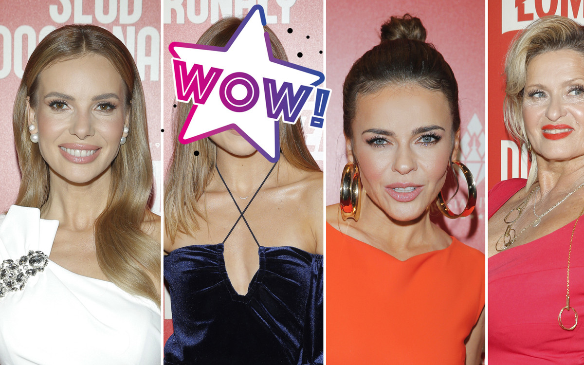 Premiera filmu “Ślub doskonały”: Agnieszka Kaczorowska z GRZYWKĄ! Izabela Janachowska niczym panna młoda w sukni ślubnej