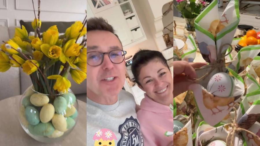 Tak wygląda Wielkanoc u Kurzopków. Ich willa robi ogromne wrażenie!/ Instagram