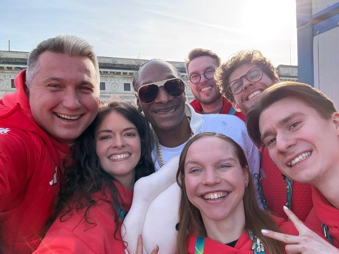 Snoop Dogg pozuje z polską maskotką, fot. Instagram