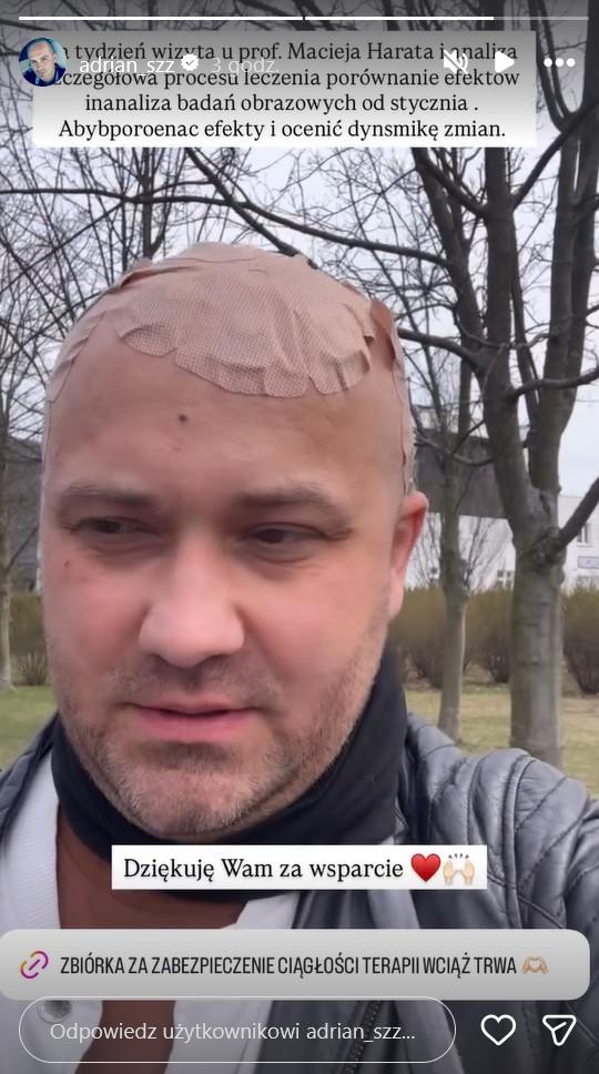 Adrian Szymaniak, fot. Instagram