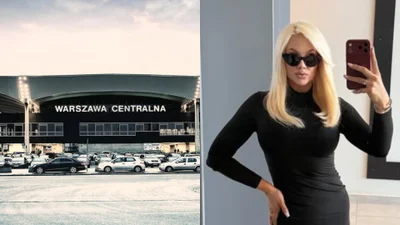 Drastyczne sceny na Dworcu Centralnym w Warszawie. Ucierpiała znana modelka