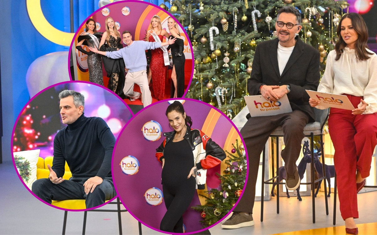 Poranek z “Halo Tu Polsat”! Karolina Gilon PROMIENIEJE w ciąży, Antoni Pawlicki rozdaje prezenty (FOTO)