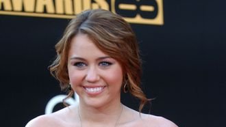 Miley Cyrus i jej biały rumak