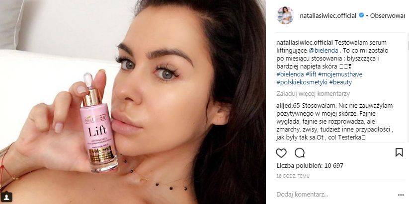 Siwiec do internautki: Jest Pani starszą osobą, cudów nie oczekiwałabym po żadnym produkcie