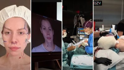 Julia Von Stein odsłoniła kulisy liftingu twarzy. Zabrała kamery nawet na salę operacyjną!