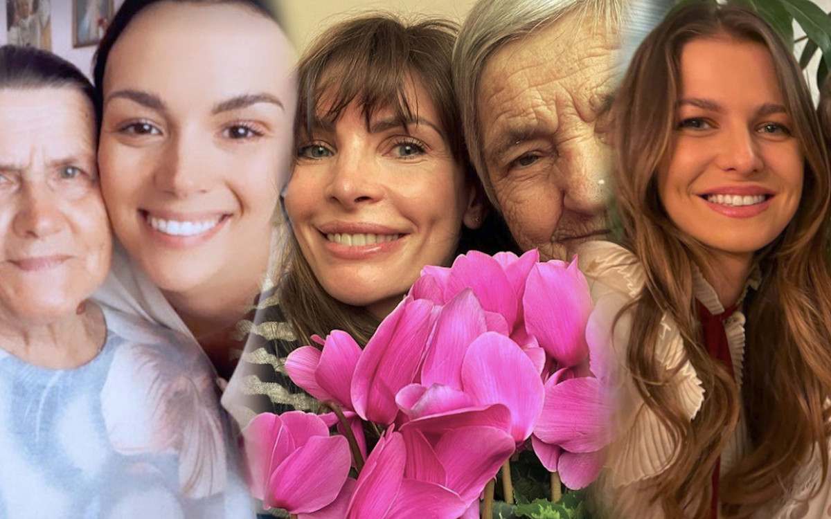 DZIEŃ BABCI. Gwiazdy dumnie pozują ze swoimi babciami