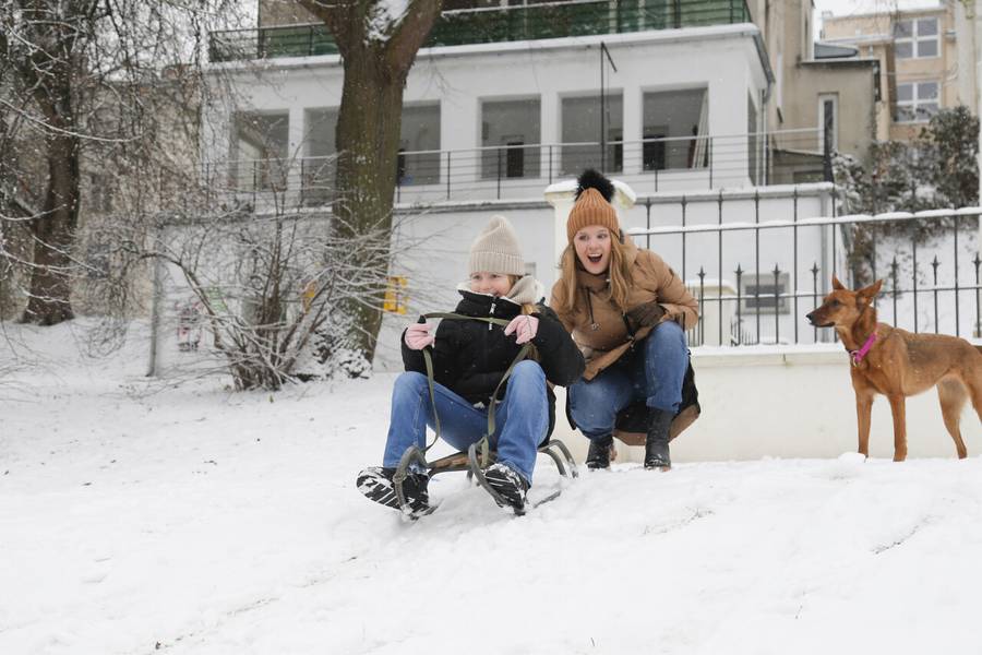 Anna Powierza z córką, fot. AKPA.