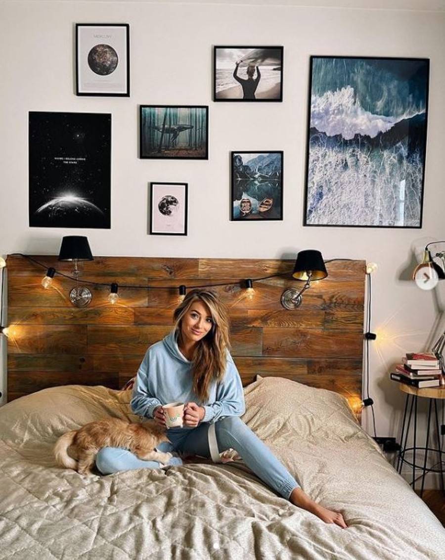 Sypialnia Marceliny Zawadzkiej.