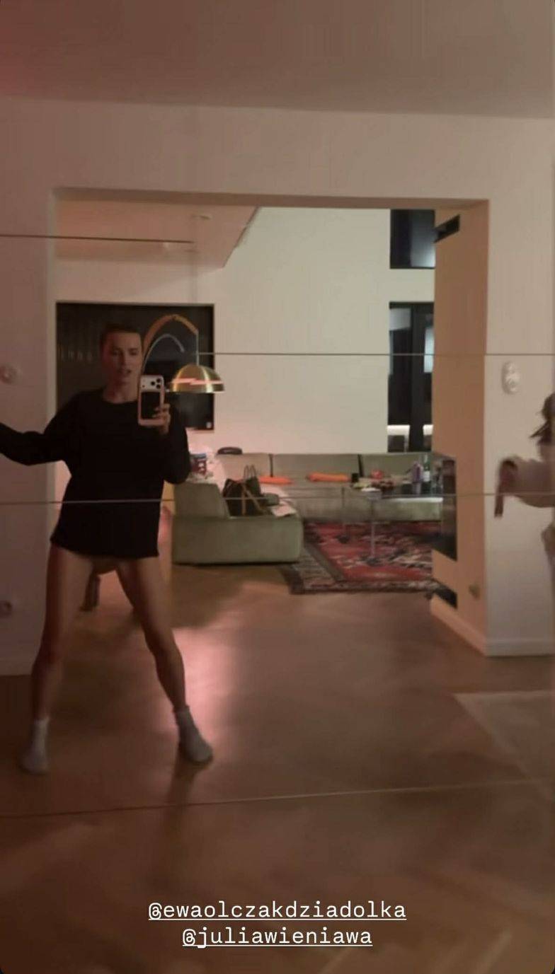 Tak wyglądała nocowanka u Julii Wieniawy, fot. Instagram