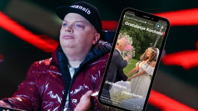 Wesele Krzysztofa Skiby! Poślubił młodszą o 26 lat Karolinę