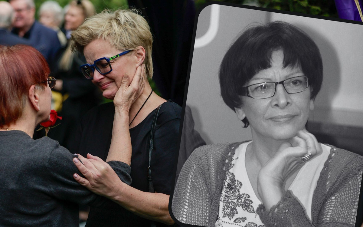 Monika Richardson pożegnała mamę Barbarę Pietkiewicz (ZDJĘCIA Z POGRZEBU)