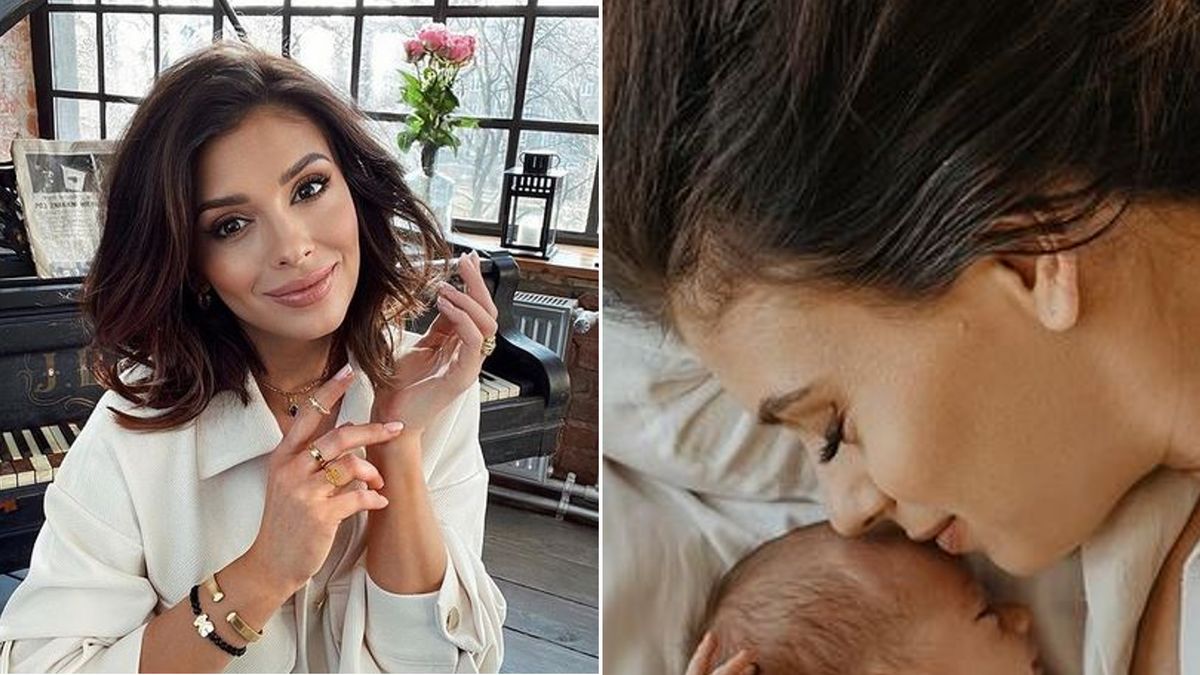 Klaudia Halejcio pokazała TWARZ córki! "Uśmiech po mamusi"