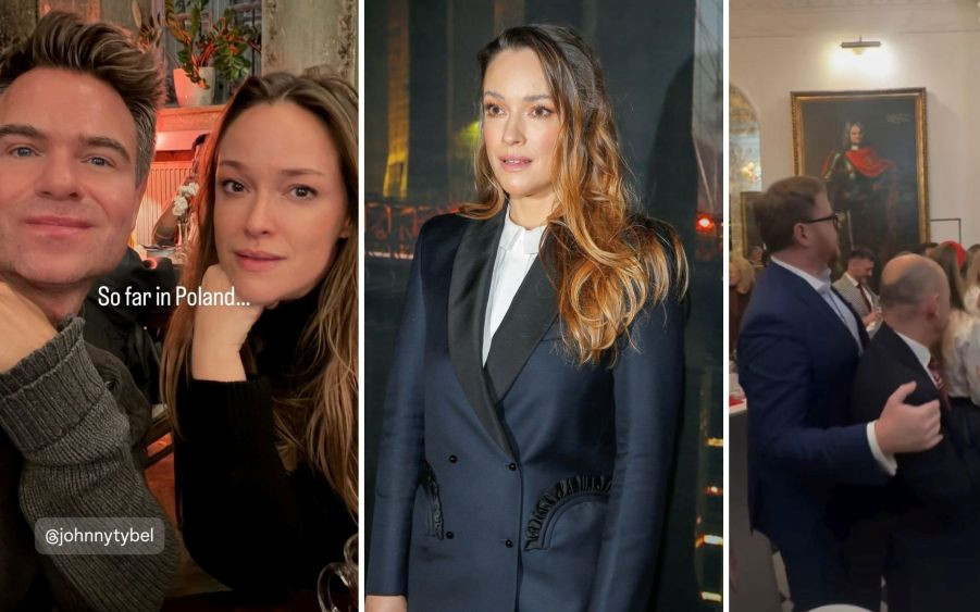 Alicja Bachleda-Curuś relacjonuje wizytę w Polsce. Rodzina, przyjaciele i tajemniczy facet