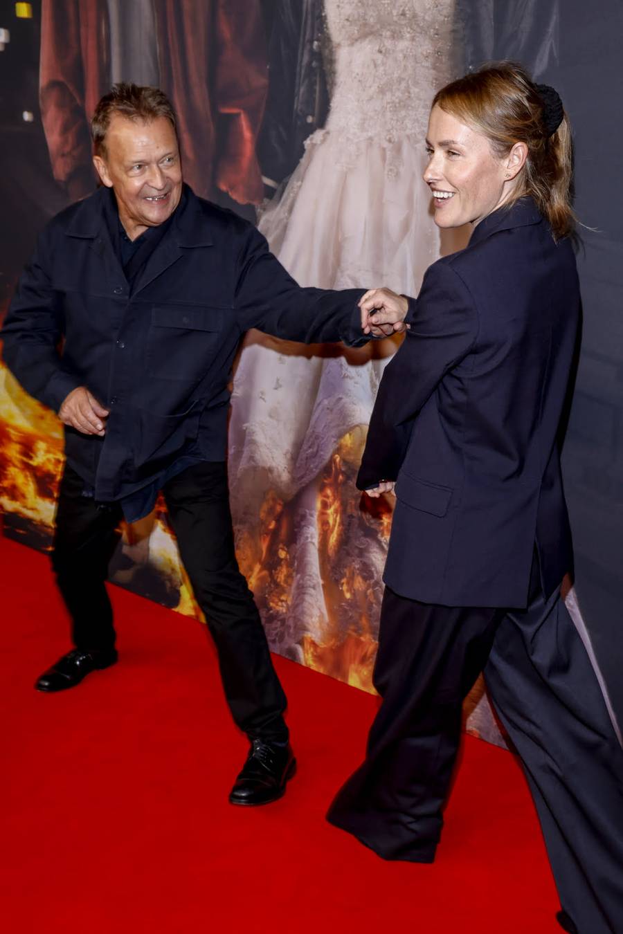 Jan Frycz, Olga Frycz, fot. AKPA.