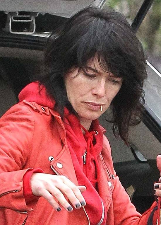 Lena Headey bez makijażu