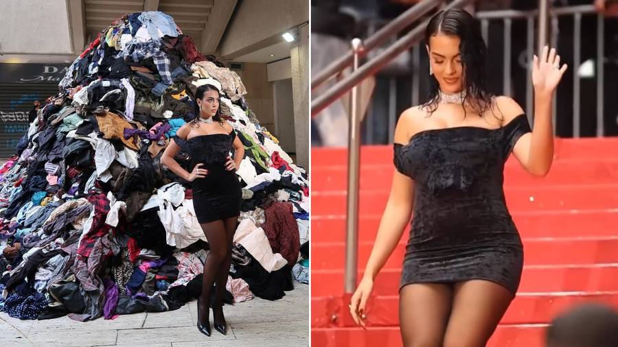 Georgina Rodriguez w niebezpiecznej mini odsłania kulisy Paris Fashion Week! (FOTO)