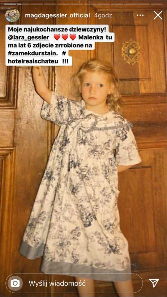 6-letnia Lara Gessler, fot. Instagram