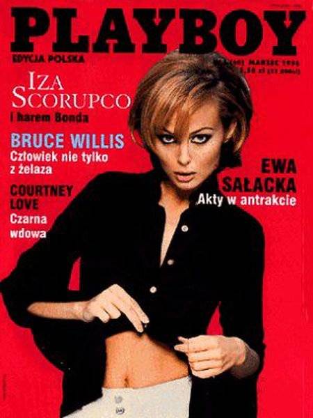 Izabella Scorupco na okładkach