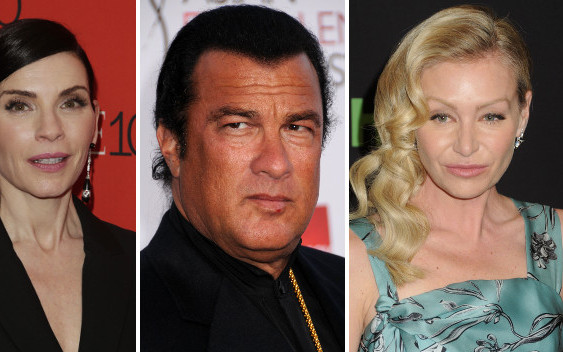 Steven Seagal ROZPINAŁ spodnie przed Portią de Rossi?