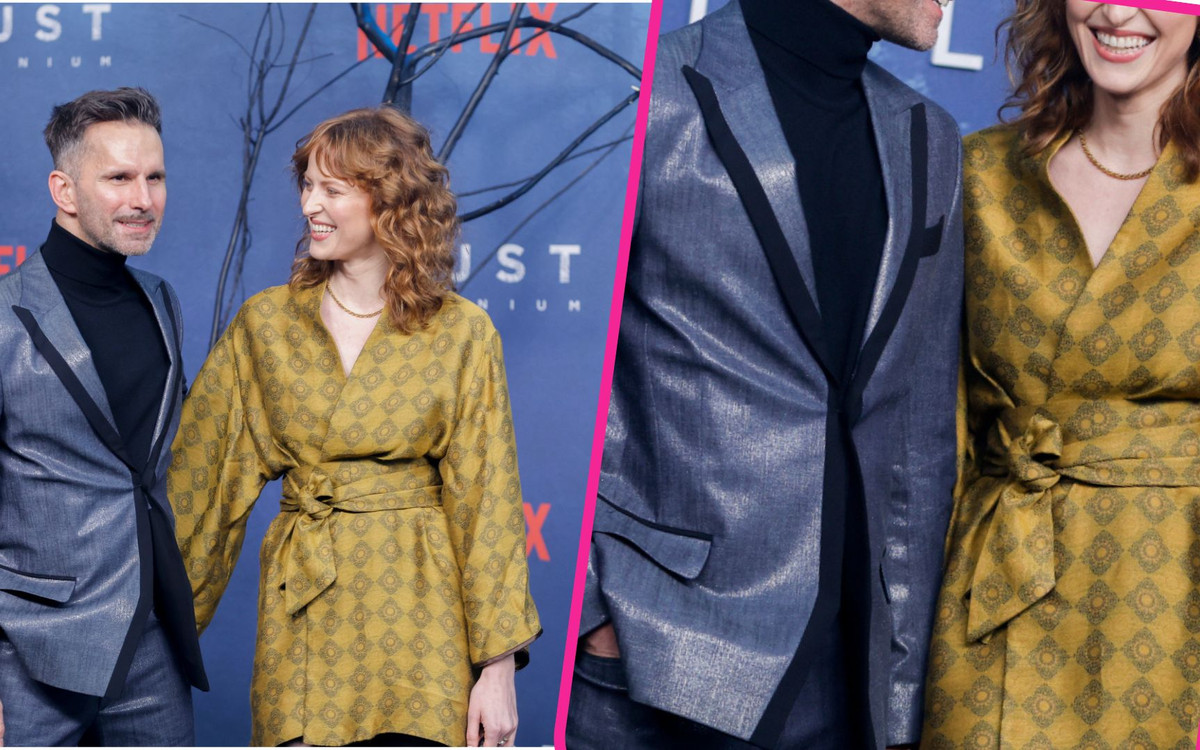 Marcin Bosak debiutuje z nową partnerką na premierze “Rojst Millenium” (ZDJĘCIA)