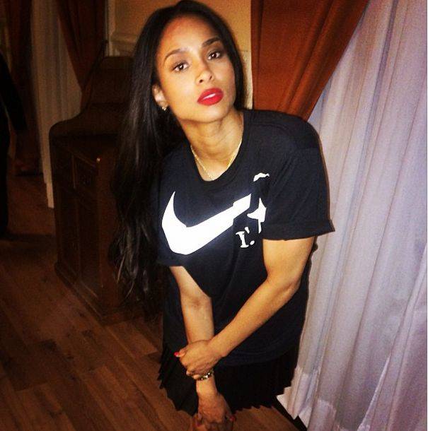 Ciara po ciąży na Instagramie