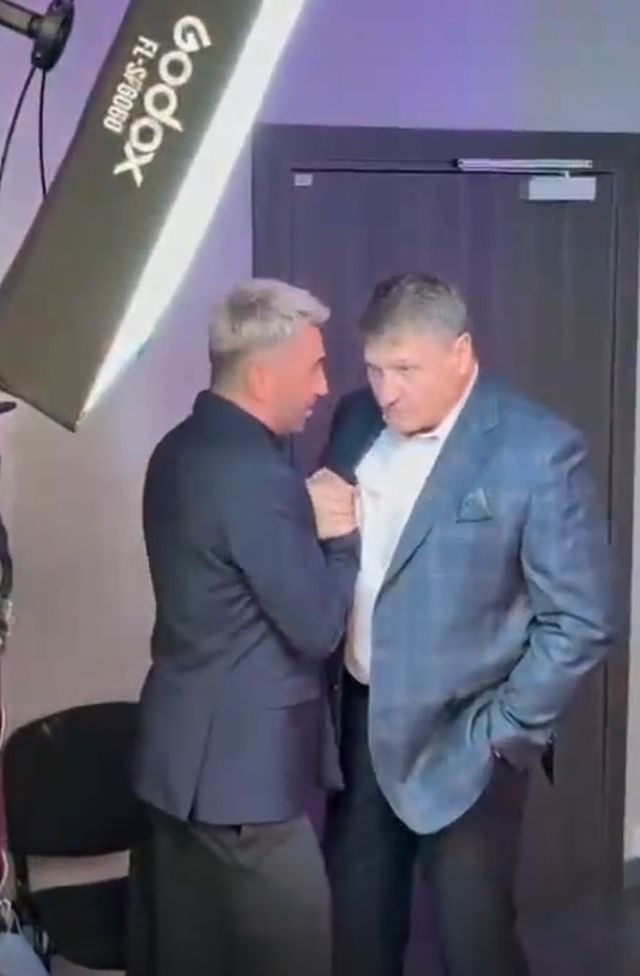 Rafał Maserak i Andrzej Gołota, fot. Kozaczek Exclusive