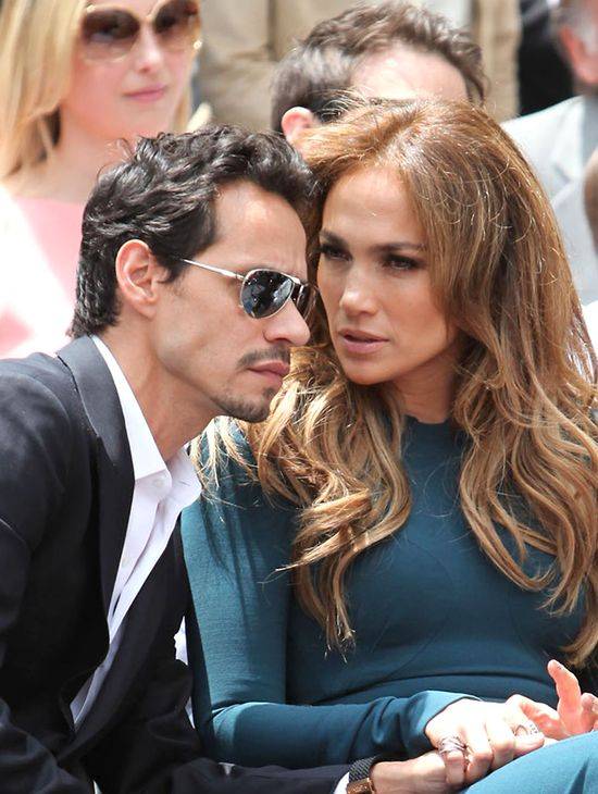 Jennifer Lopez i Marc Anthony w czasach, gdy byli razem