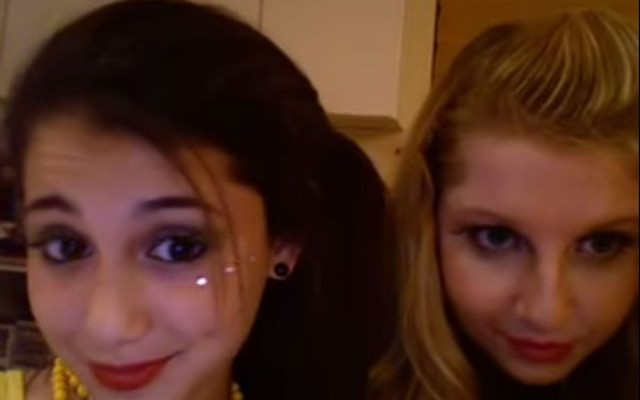 Młodziutka Ariana Grande udaje Christinę Aguilerę (VIDEO)