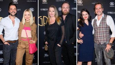 Premiera filmu “Pani Basia”. Barbara Kurdej-Szatan w kaloszach, za to Anna Markowska w dystyngowanej sukni