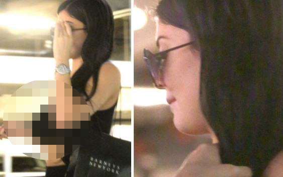 Operacja się nie udała? Biust Kylie Jenner na co dzień… (ZDJĘCIA)