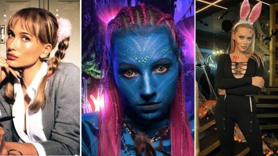 Najlepsze przebrania gwiazd na Halloween. Maff za Matę, Majdanowie za Rodzinę Adamsów…