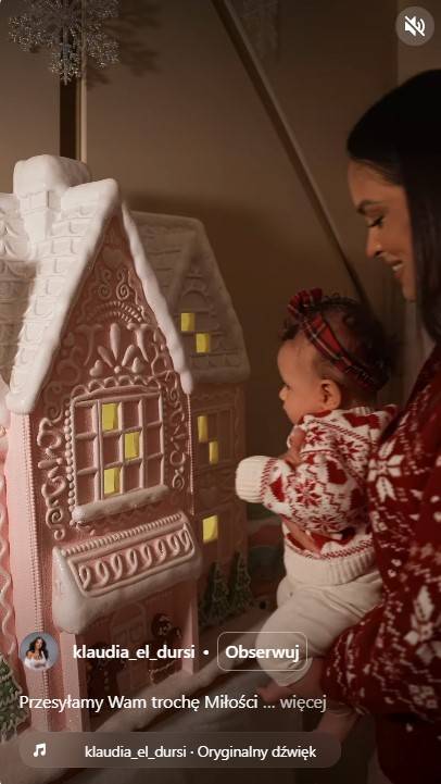 Klaudia El Dursi pokazała córeczkę fot. Instagram