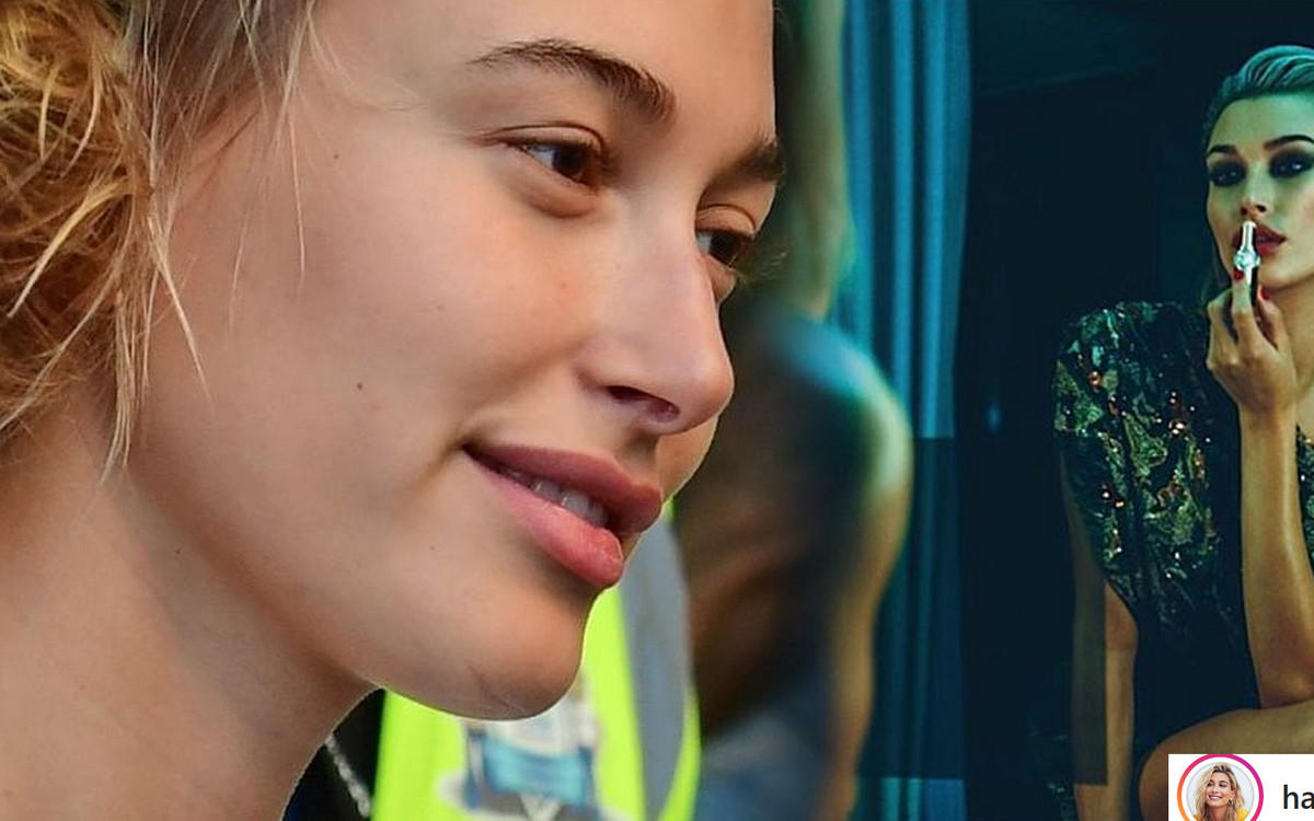 Hailey Baldwin piękną skórę zawdzięcza DZIWNEMU produktowi