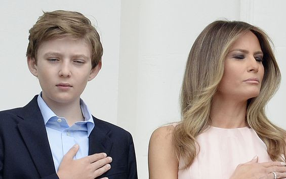 Barron Trump zobaczył w telewizji to zdjęcie i PRZERAŹLIWIE KRZYKNĄŁ