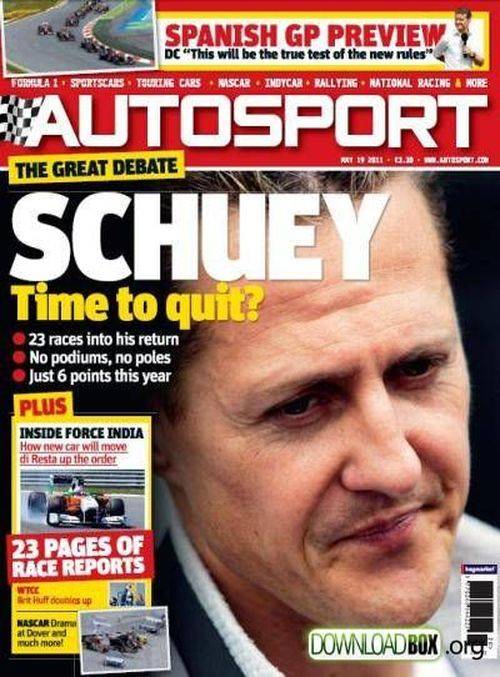 Michael Schumacher na okładkach