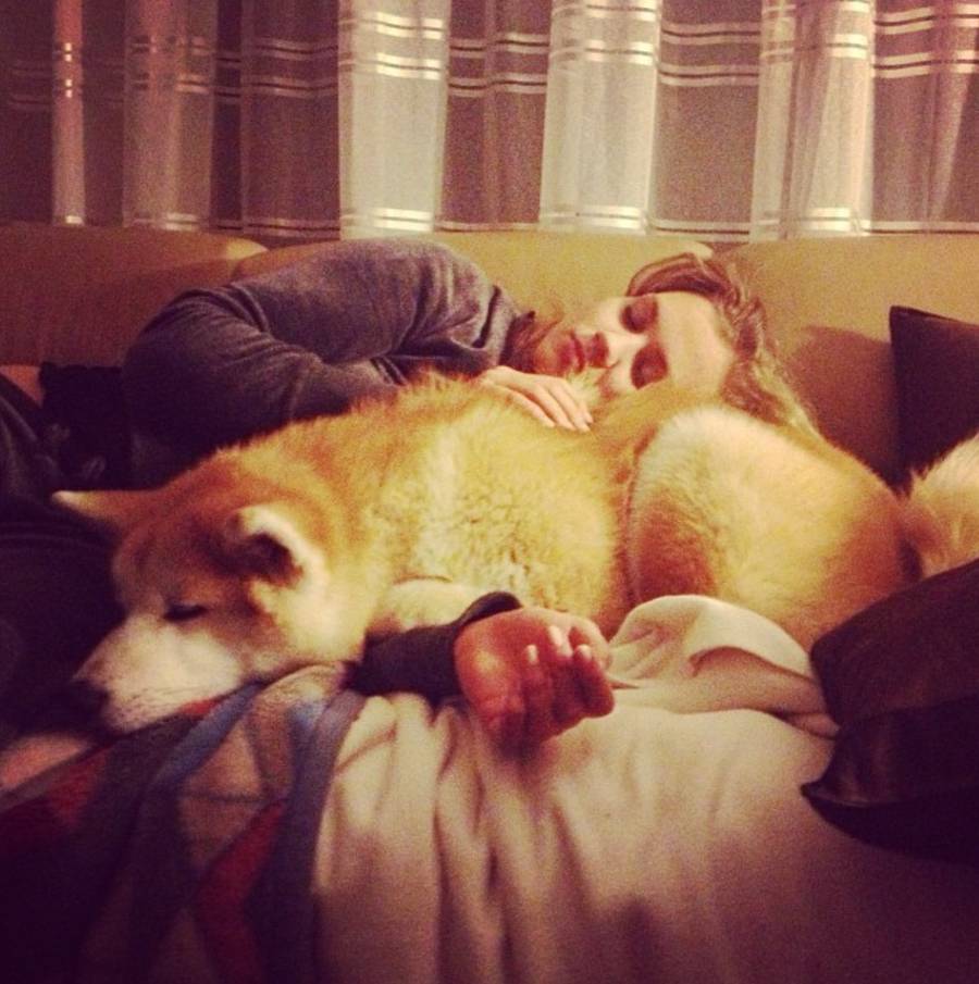 Stare posty na Instagramie Agnieszki Kaczorowskiej