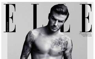 Seksowny i nagi David Beckham na okładce Elle?