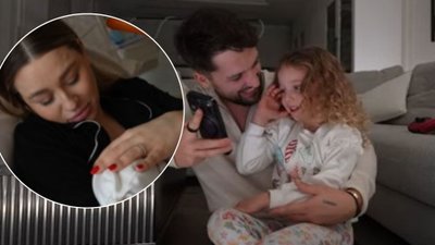 Reakcja córki Andziaks na młodszego brata hitem sieci. Mała Charli viralem