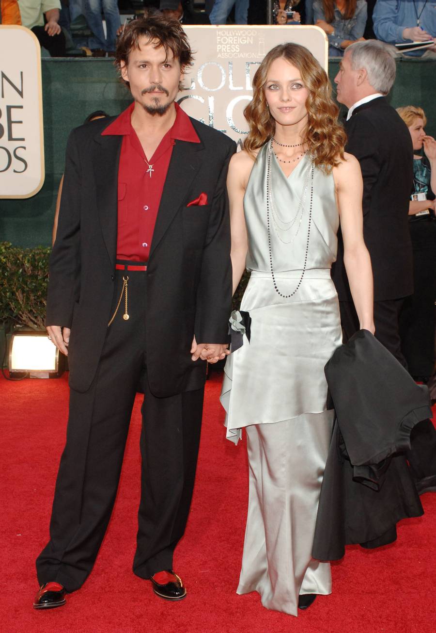Johnny Depp z Vanessą Paradis