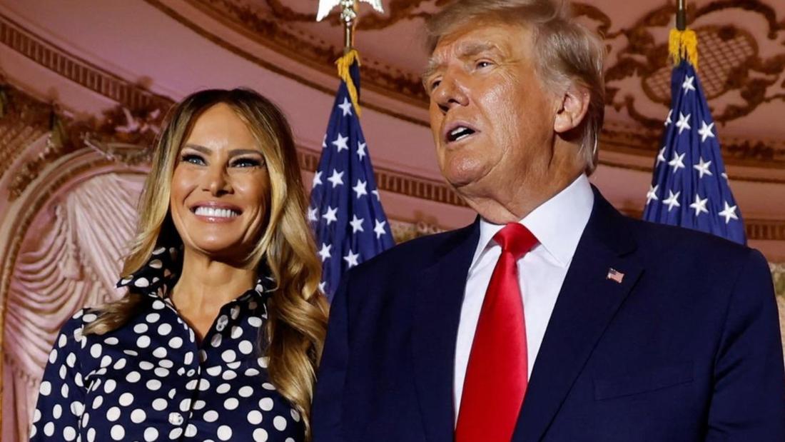 Melania i Donald Trump, fot. Forum