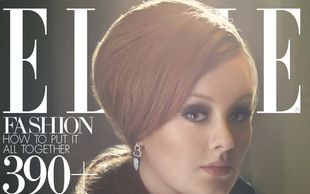 Adele na okładce Elle (FOTO)