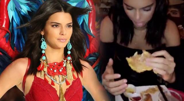 Wygłodzone Kendall i Gigi RZUCIŁY SIĘ na węglowodany po pokazie